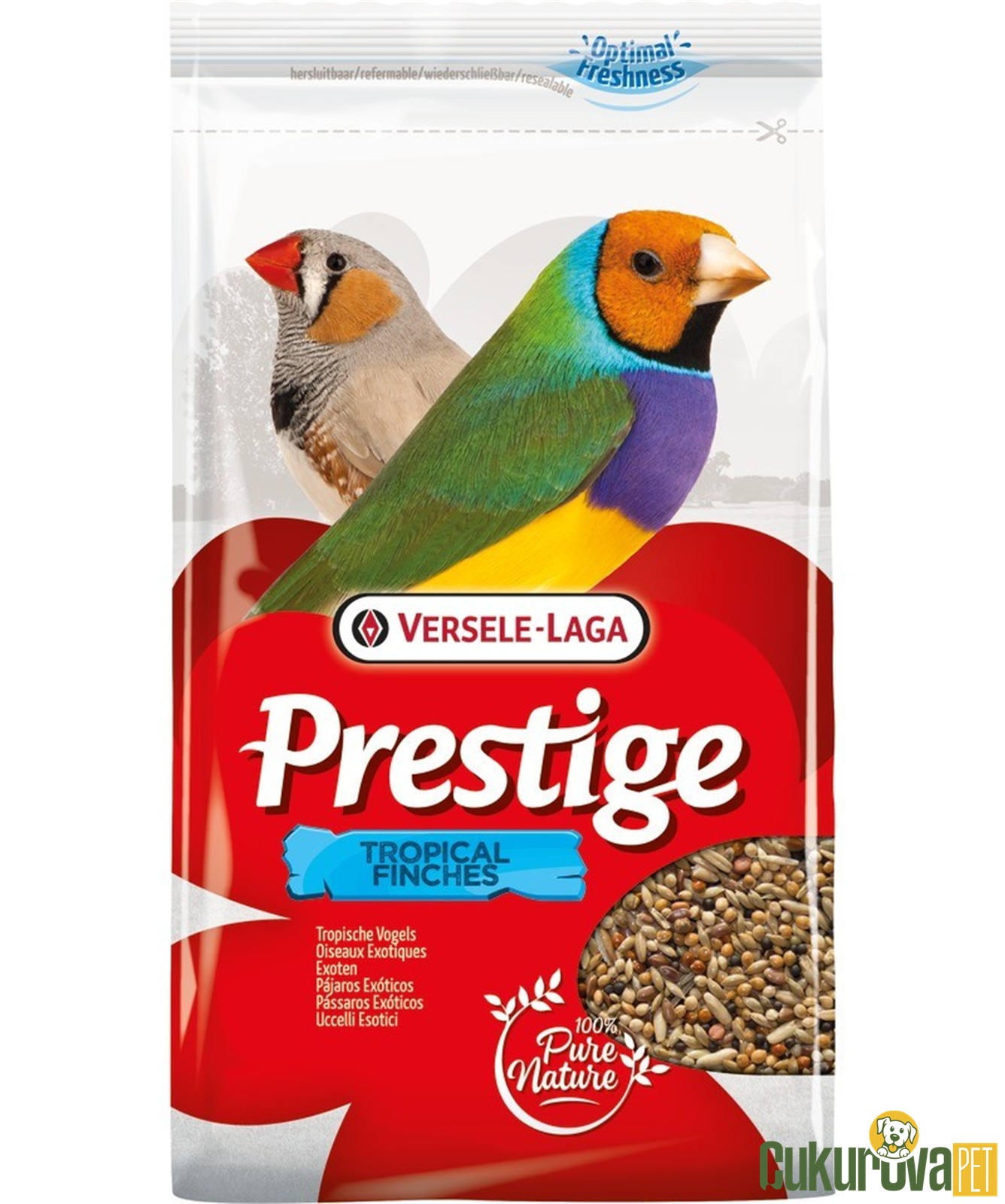 Versele Laga Prestige Tropical Finches Yemi 1 Kg