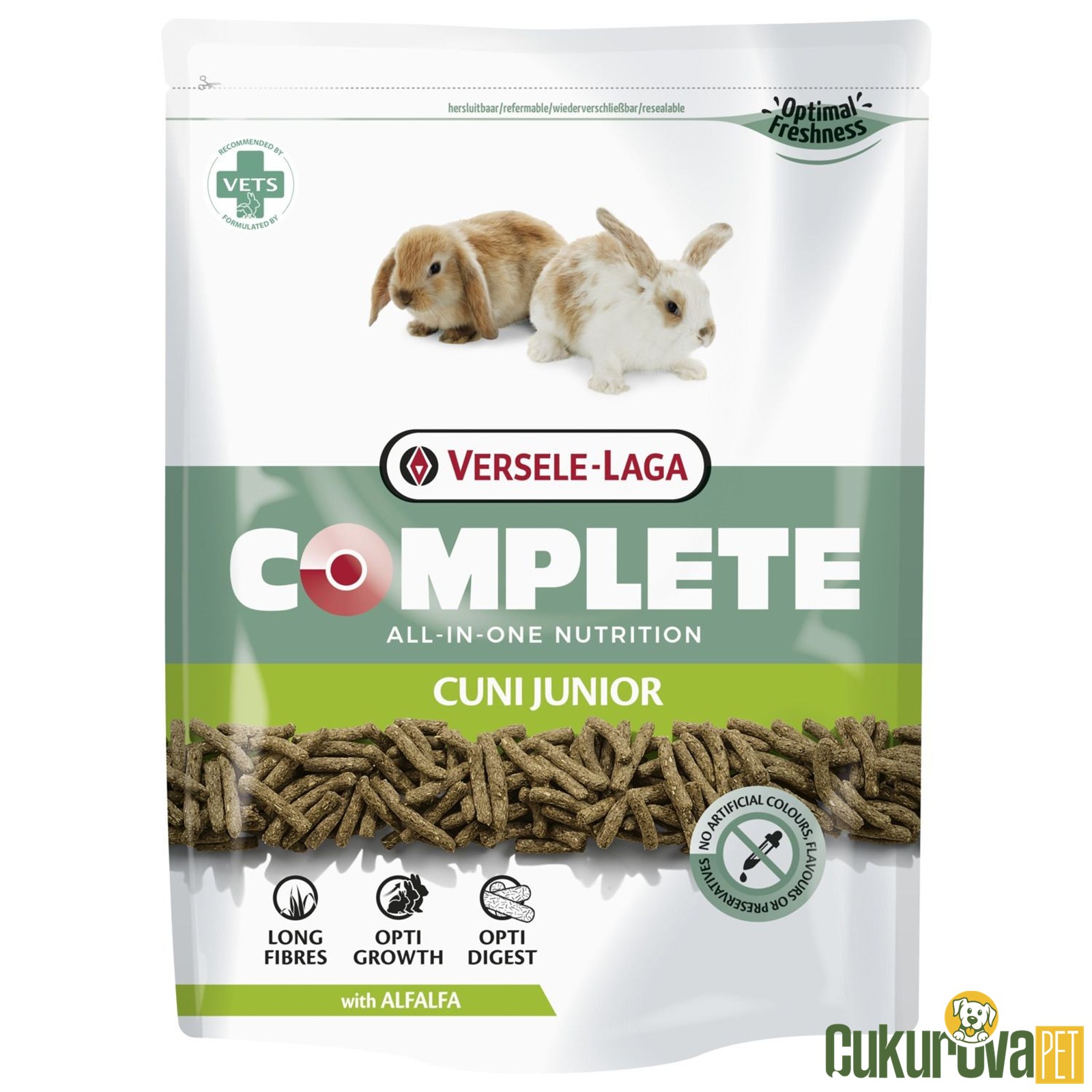 Versele Laga Complete Cuni Junior Yavru Tavşan Yemi 500 Gr