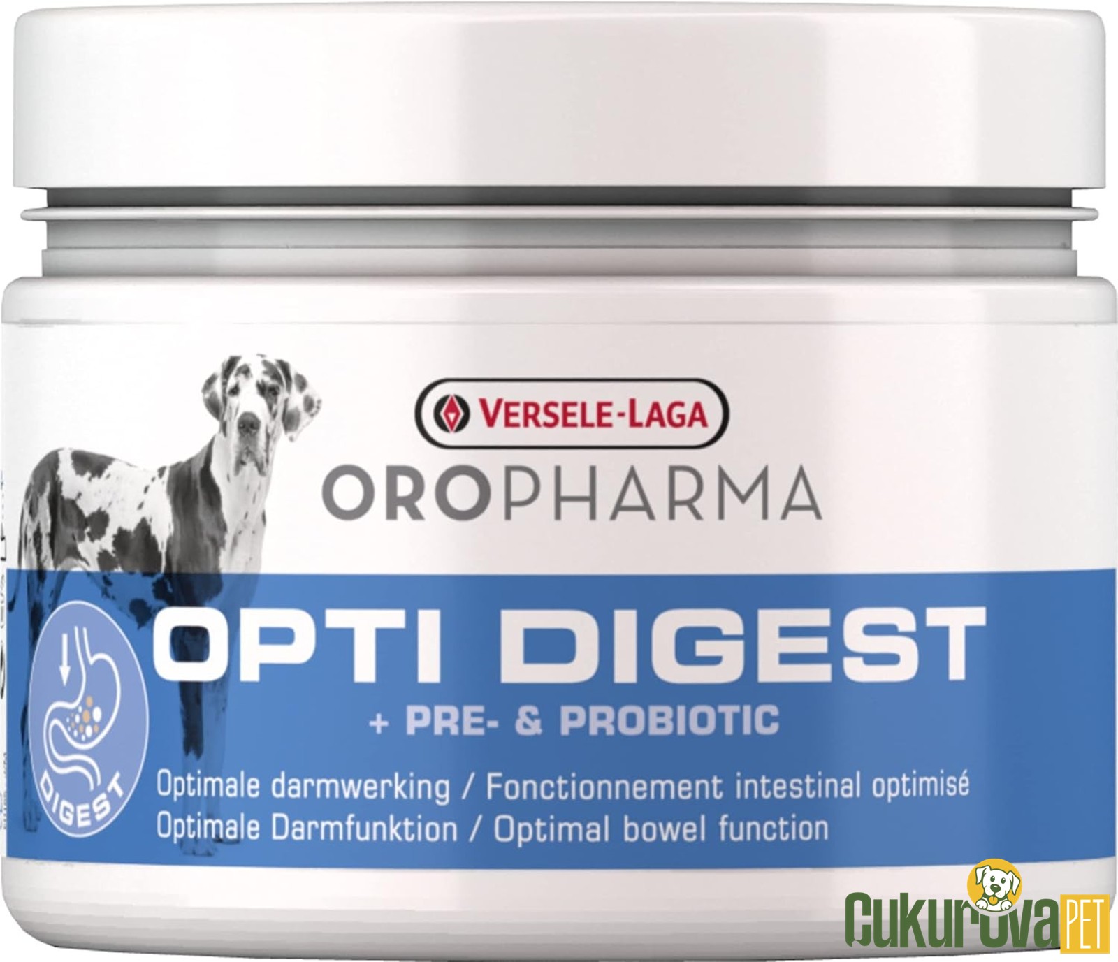 Versele Laga Oropharma Opti Digest Probiotic Köpek Sindirim Destekleyici 250 Gr