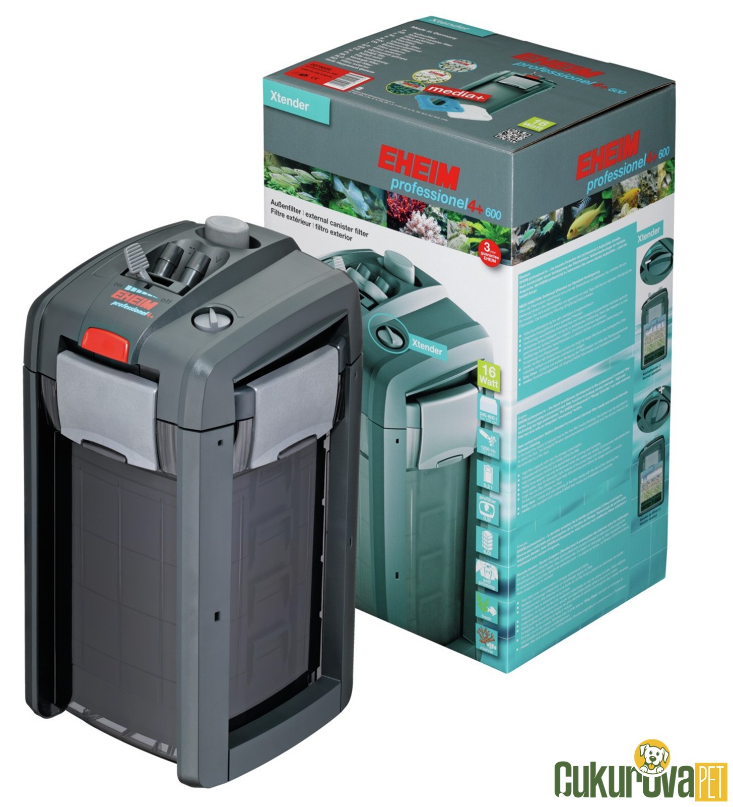 Eheim Professionel4+ 600 - 2275 Akvaryum Dış Filtre
