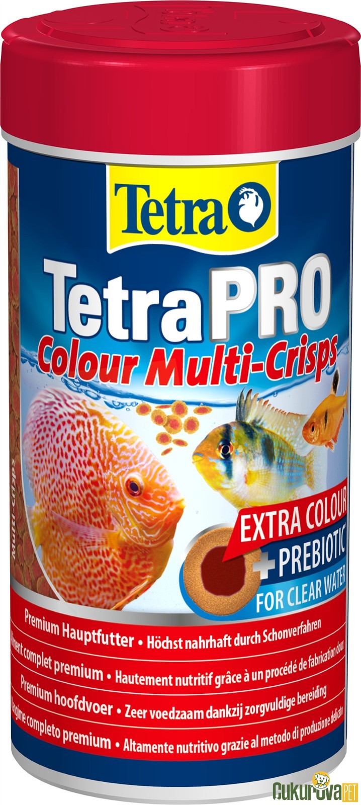Tetra TetraPro Colour Multi-Crisps Pul Yem 250 Ml - 55 Gr