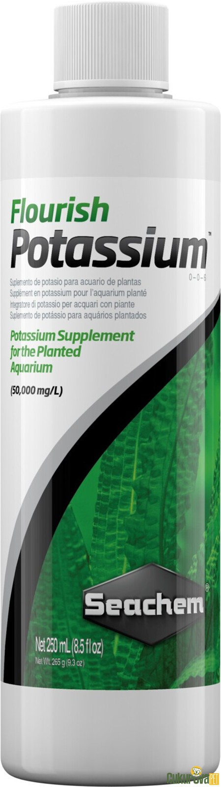 Seachem Flourish Potassium / Potasyum Bitki Katkısı 250 Ml