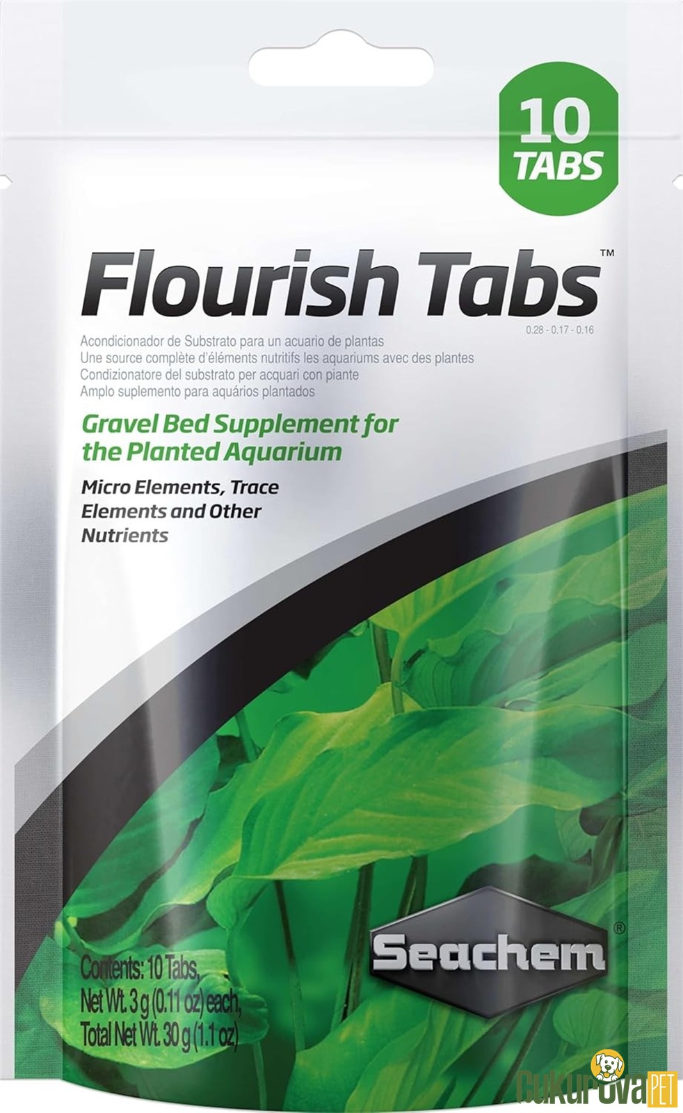 Seachem Flourish Tabs Bitki Gübresi 10 Tablet