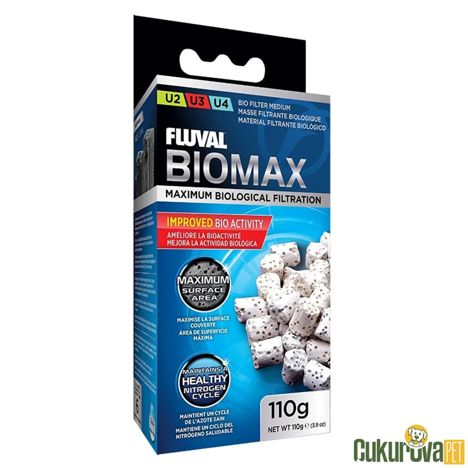 Fluval Biomax U2 / U3 / U4 İçin Biyolojik Filtre Malzemesi 110 Gr