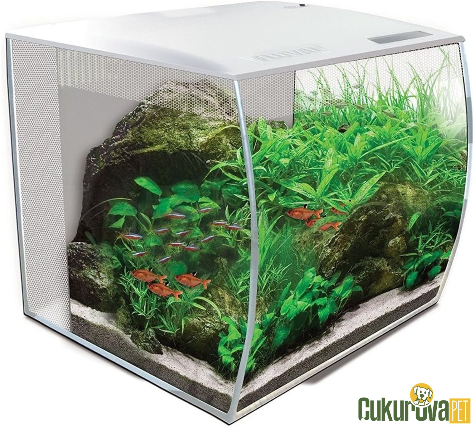 Fluval Flex Akvaryum Seti 57 L - Beyaz