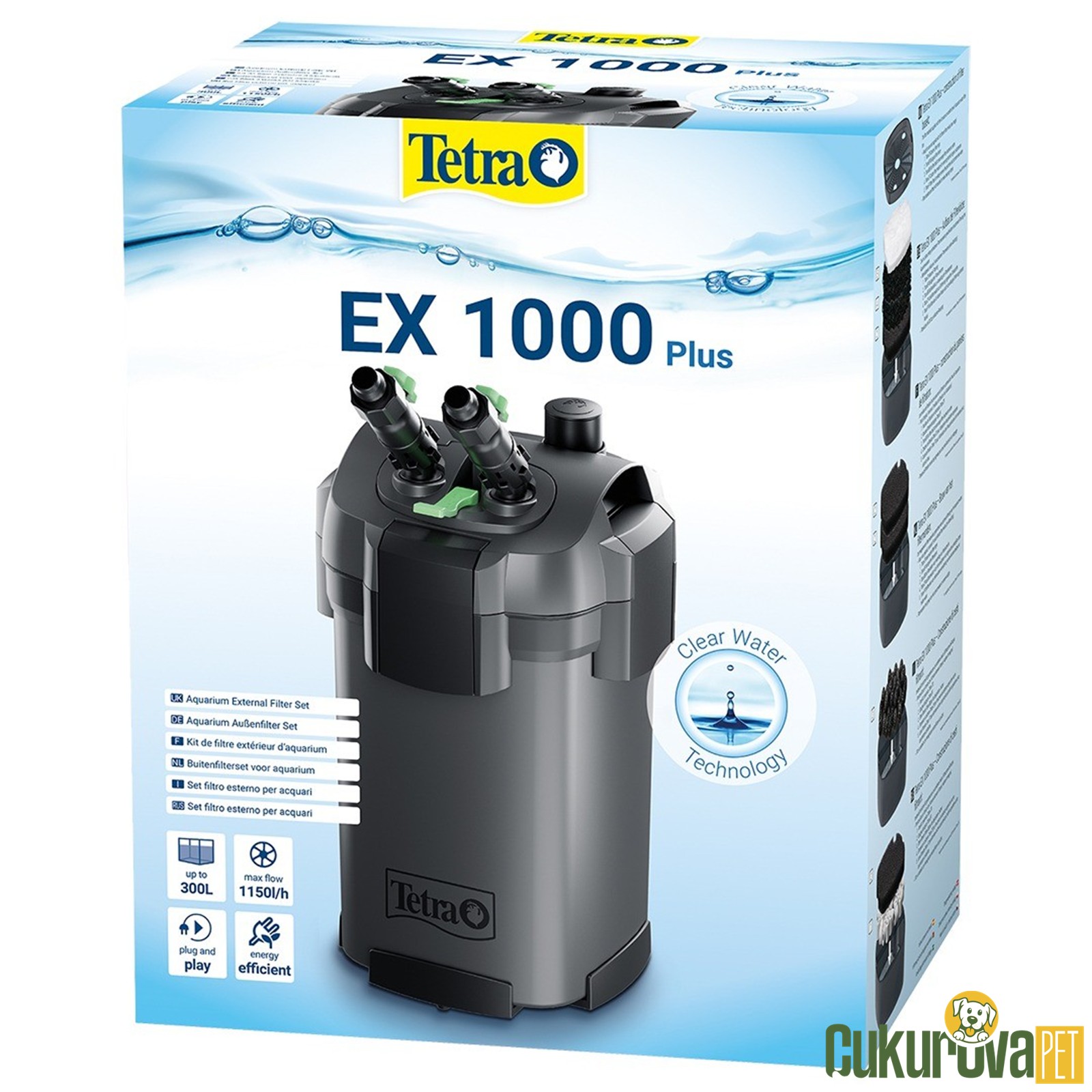 Tetra EX 1000 Plus Akvaryum Dış Filtre