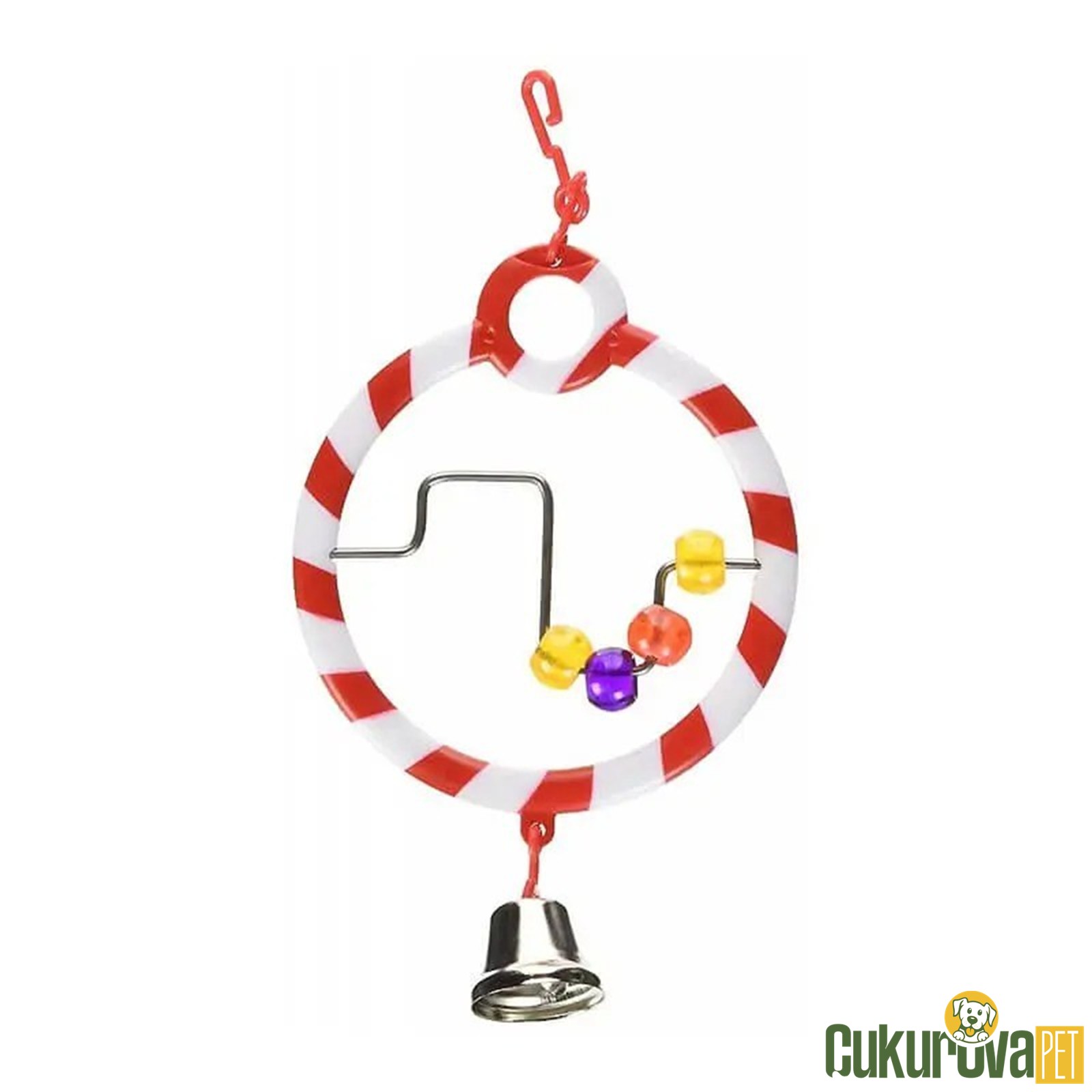 Living World Zilli Boncuklu Kuş Oyuncağı