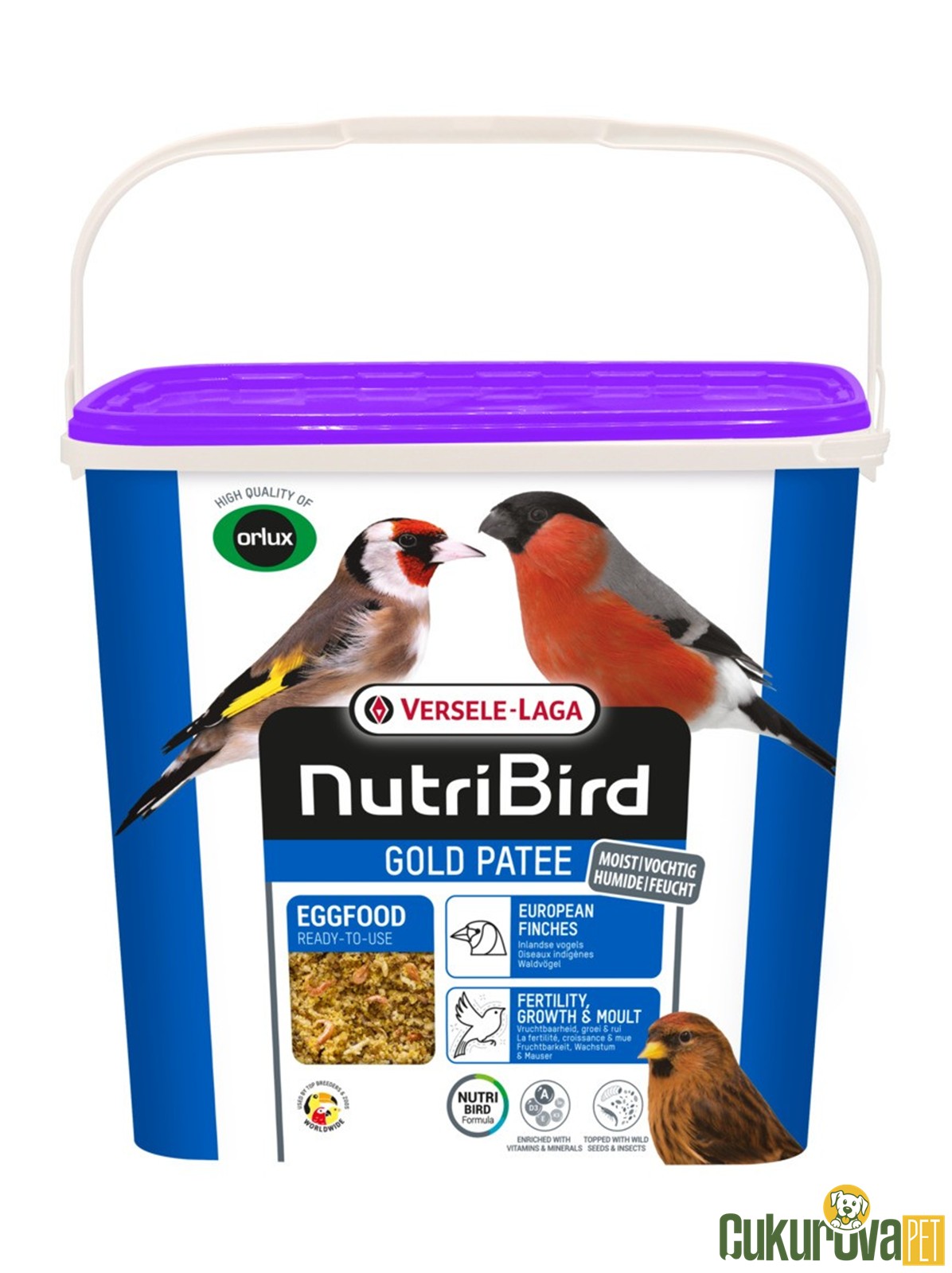 Versele Laga NutriBird Gold Patee Europan Finches Yumurta Maması 5 Kg