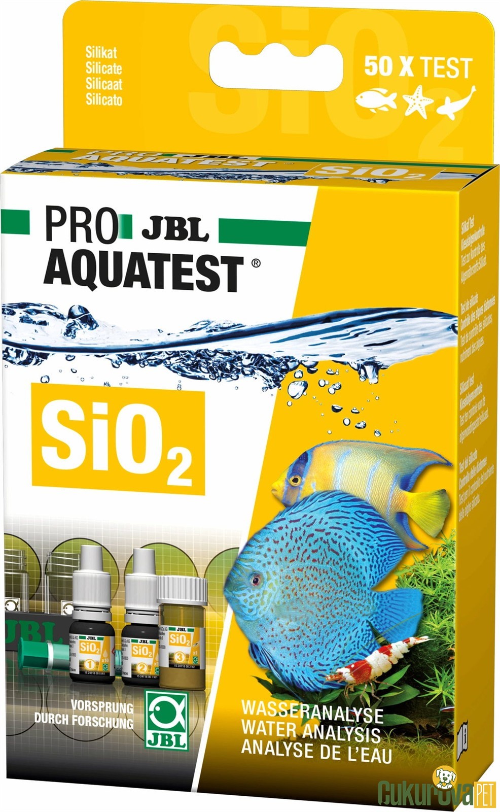 Jbl Pro Aquatest Sio2 Silikat Test Kiti
