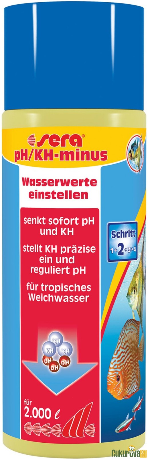 Sera pH / KH-Minus pH Düşürücü Su Düzenleyici 500 Ml