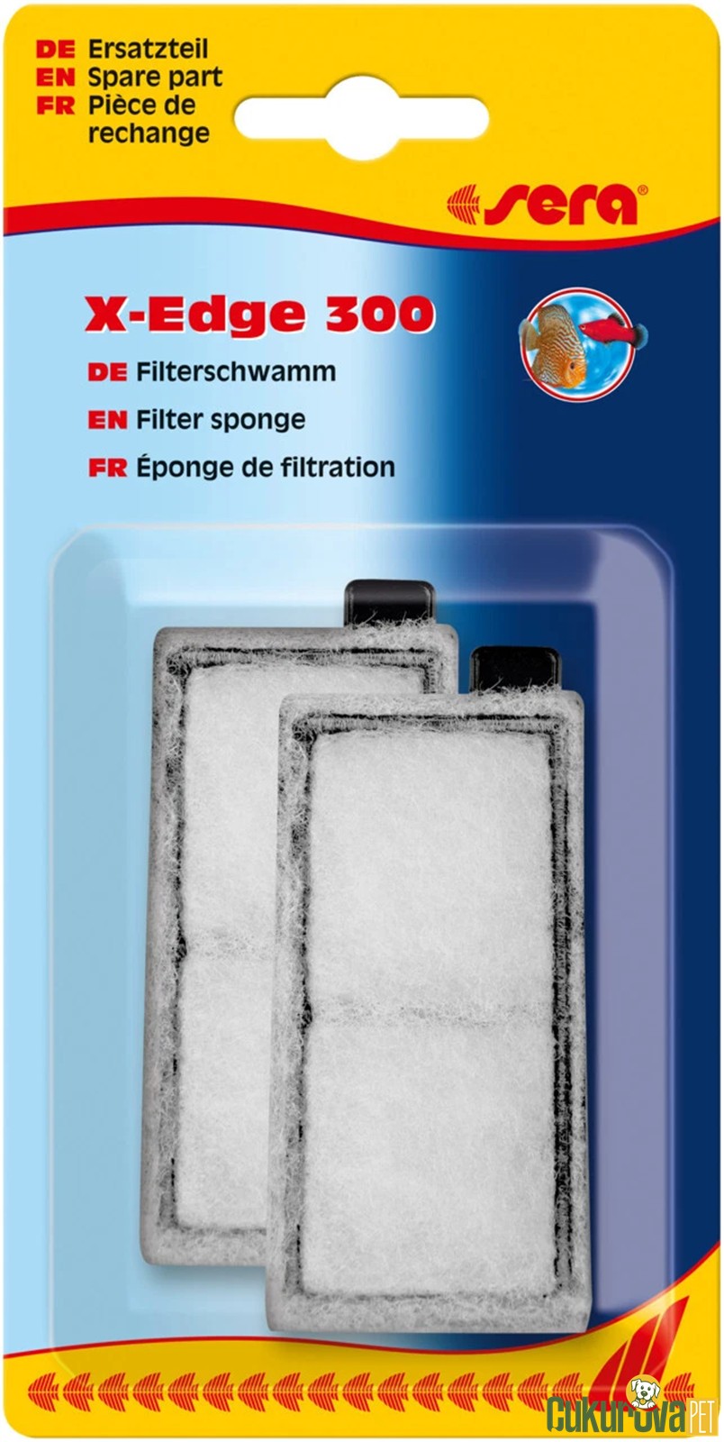 Sera X-Edge 300 Filtre Süngeri 2 Adet