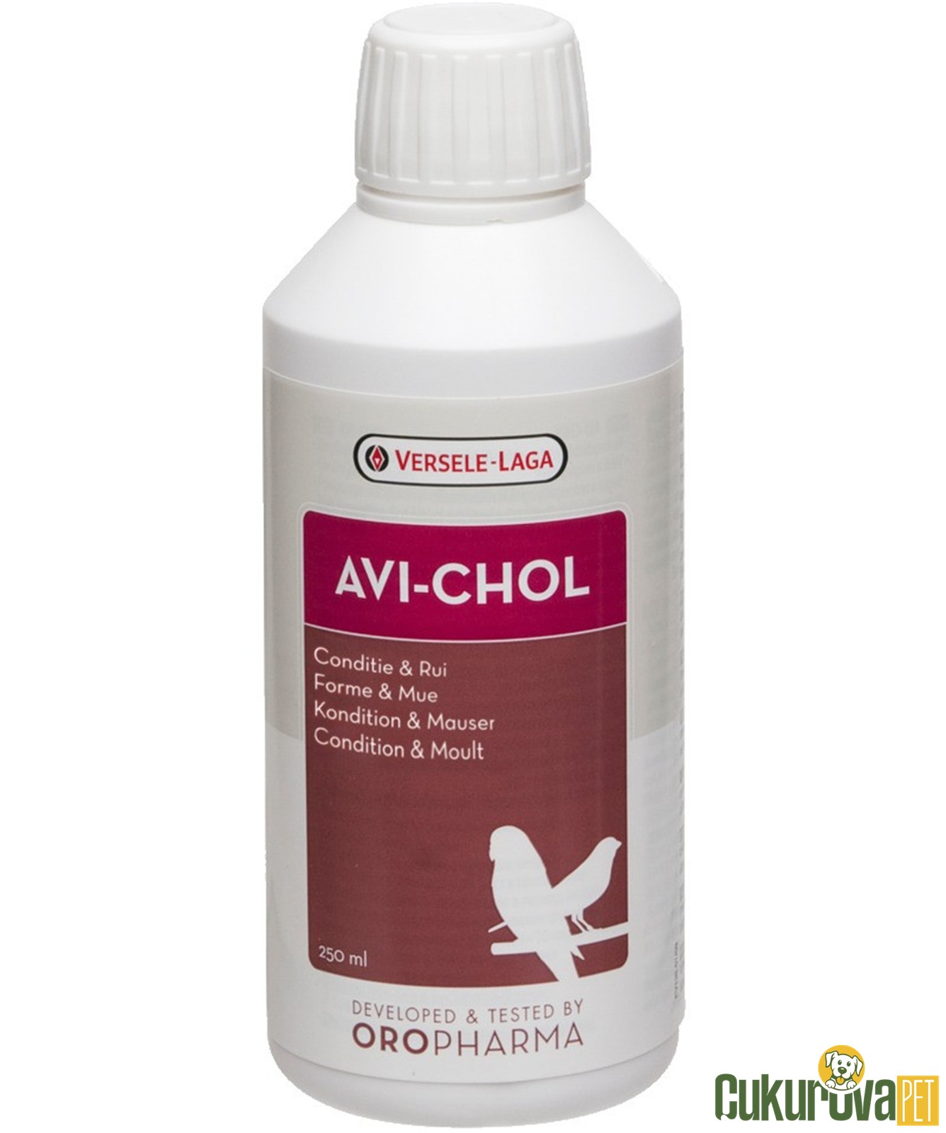 Versele Laga Oropharma Avi-Chol Karaciğer Sağlığı Koruyucu Kuş Vitamini 250 Ml