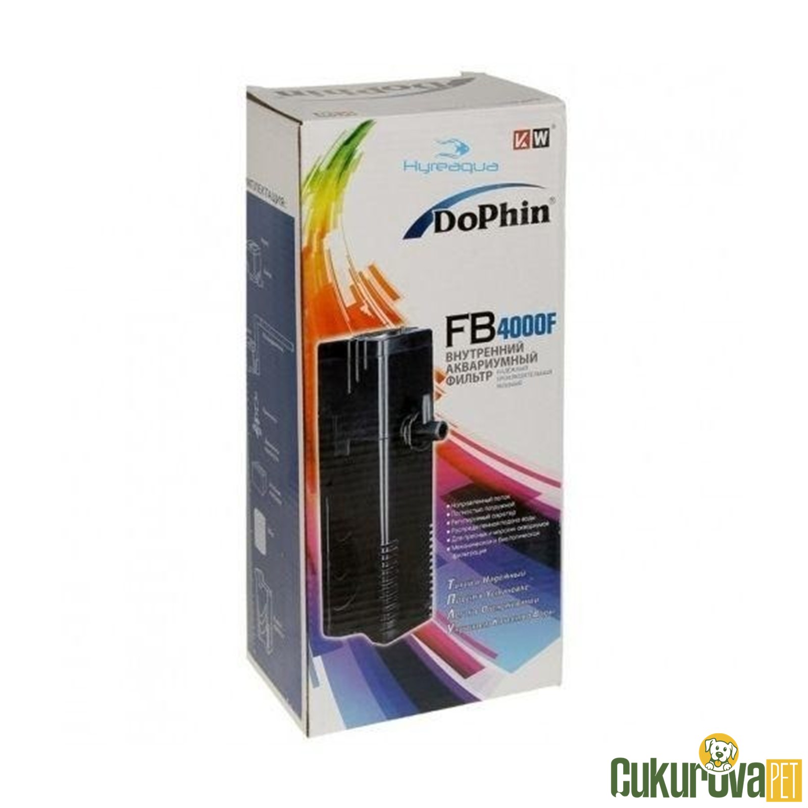 Dophin FB4000 F Akvaryum İç Filtre
