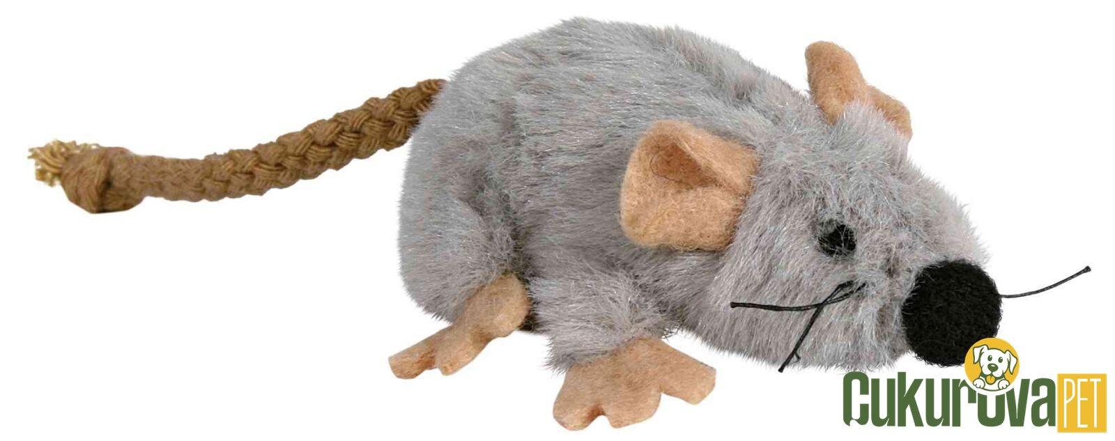 Trixie Peluş Fare Kedi Oyuncağı 7 Cm