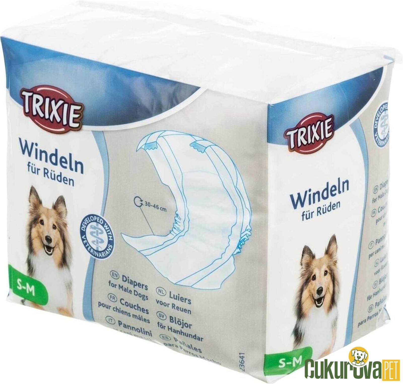 Trixie Erkek Köpek Pedi S - M 12 Adet / 30 - 46 Cm