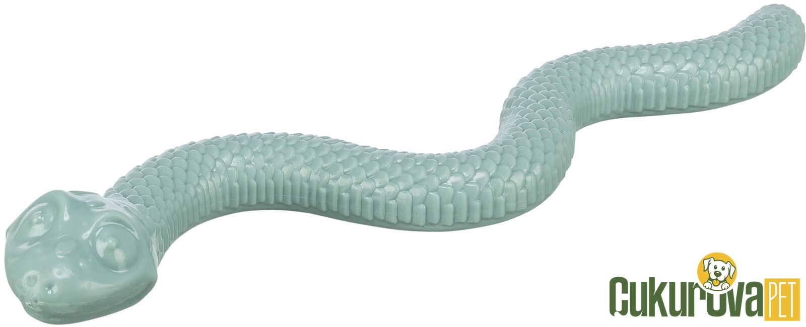 Trixie Ödül Hazneli Yılan Köpek Oyuncağı Yeşil - 42 Cm