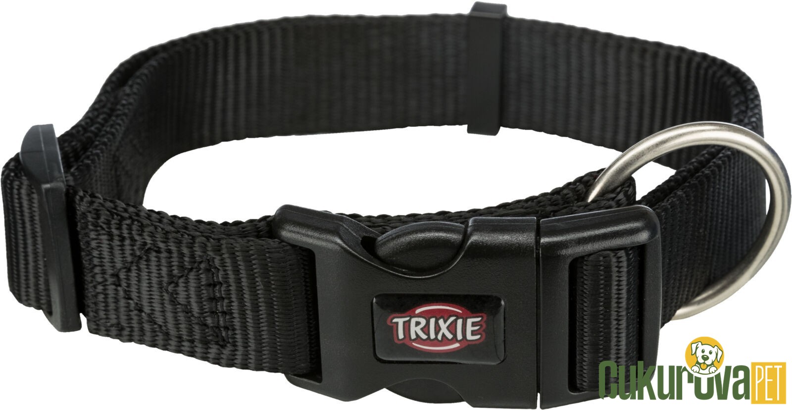 Trixie Premium Köpek Boyun Tasması L - XL Siyah - 40 x 65 Cm - 25 Mm