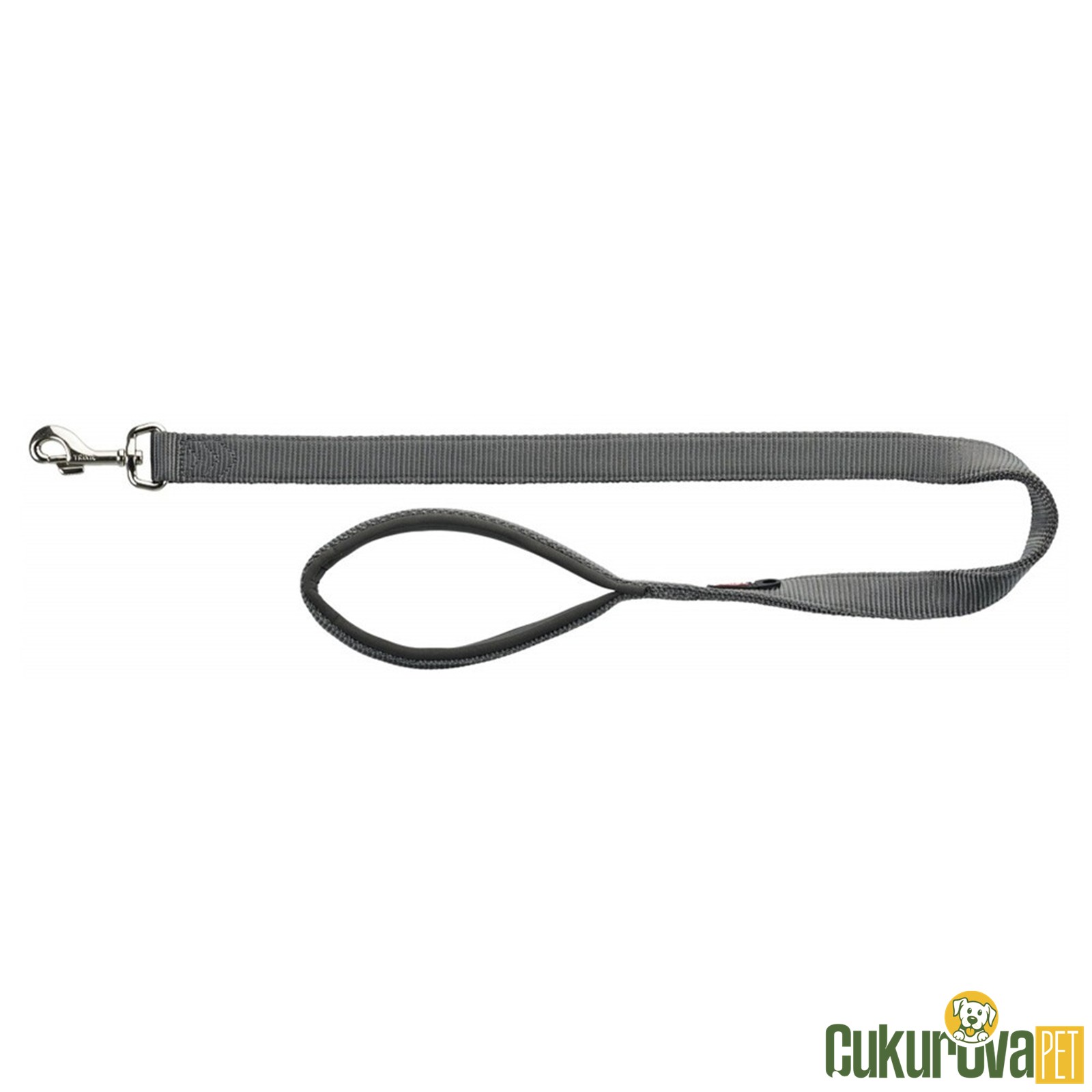 Trixie Premium Köpek Gezdirme Kayışı L - XL, Gri, 1 M - 25 Mm