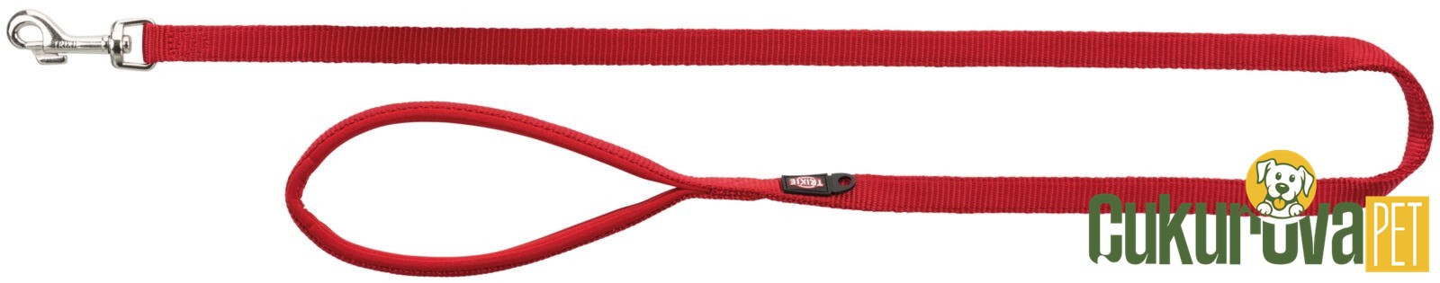Trixie Premium Köpek Gezdirme Kayışı M - L, Kırmızı, 1 M - 20 Mm