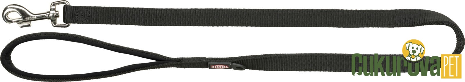 Trixie Premium Köpek Gezdirme Kayışı M - L, Siyah, 1 M - 20 Mm