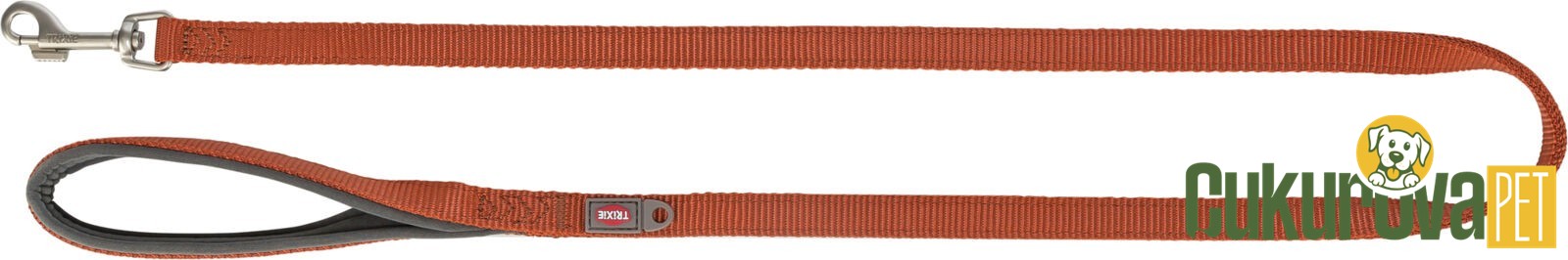 Trixie Premium Köpek Gezdirme Kayışı Xs, Pas Rengi, 1.2 M - 10 Mm