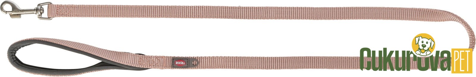 Trixie Premium Köpek Gezdirme Kayışı Xs, Pudra Pembesi, 1.2 M - 10 Mm