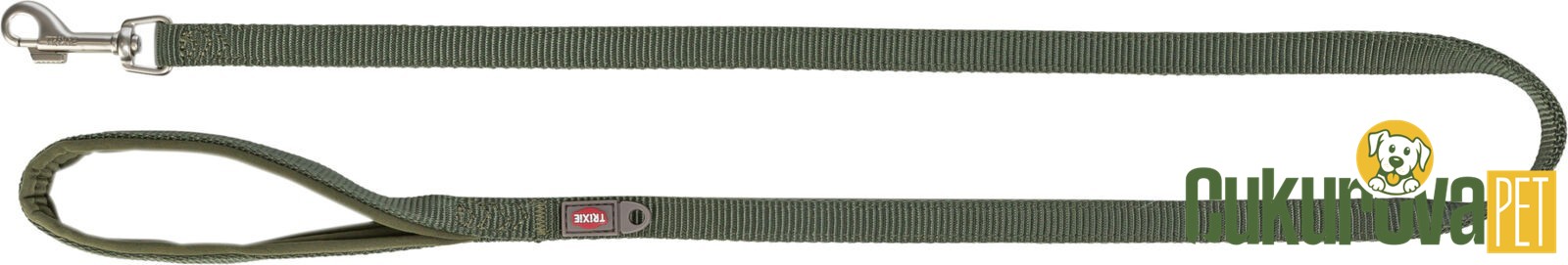 Trixie Premium Köpek Gezdirme Kayışı Xs, Zeytin Yeşili, 1.2 M - 10 Mm
