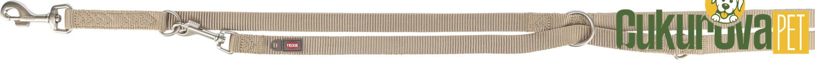 Trixie Premium Köpek Gezdirme Kayışı M - L, Kum Beji, 2 M - 20 Mm