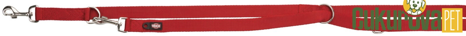 Trixie Premium Ayarlanabilir Köpek Gezdirme Kayışı Xs, Kırmızı, 2 M - 10 Mm