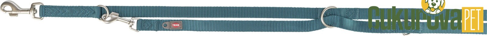 Trixie Premium Ayarlanabilir Köpek Gezdirme Kayışı Xs, Petrol Mavisi, 2 M - 10 Mm