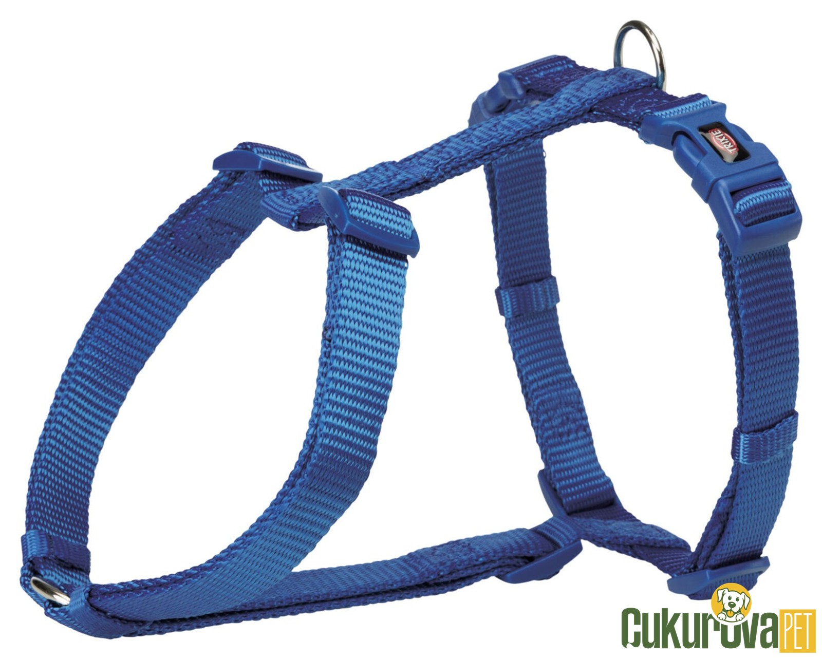 Trixie Premium H Tipi Köpek Göğüs Tasması L - XL, Lacivert, 75 x 120 Cm - 25 Mm