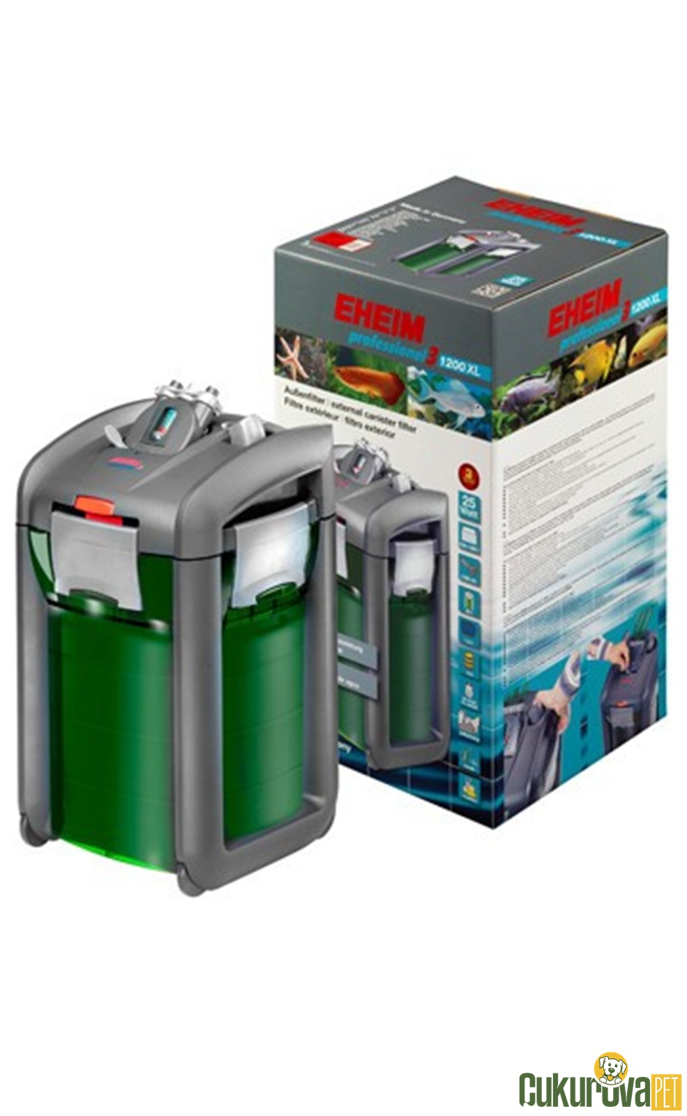 Eheim 2080 Professionel 3 1200 XL Dış Filtre