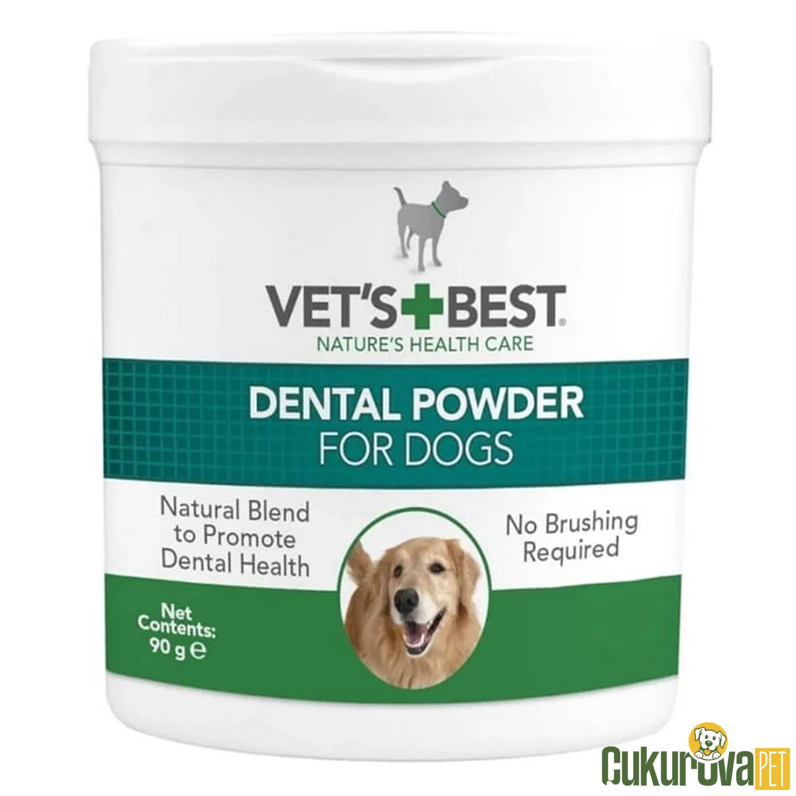 Vet's Best Plak ve Tartar Oluşumu İçin Ağız Bakım Tozu 90 Gr