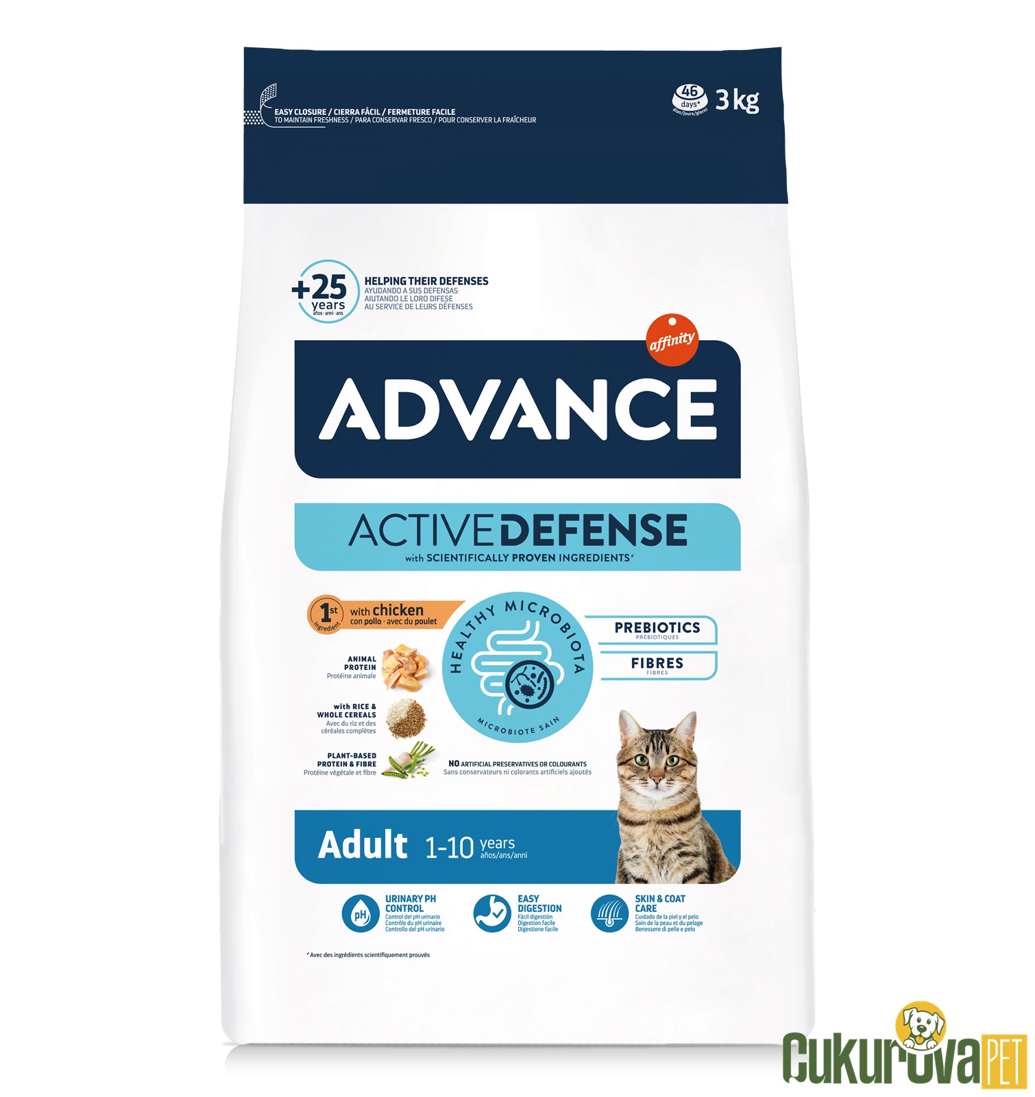 Advance Adult Tavuklu Yetişkin Kedi Maması 3 Kg