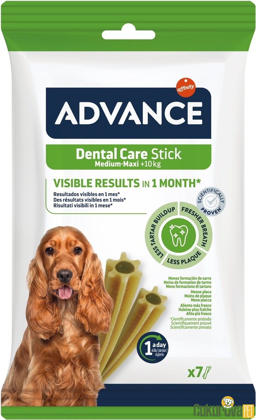 Advance Dental Care Stick Köpek Ödül Çubuğu 90 Gr - 7'Li