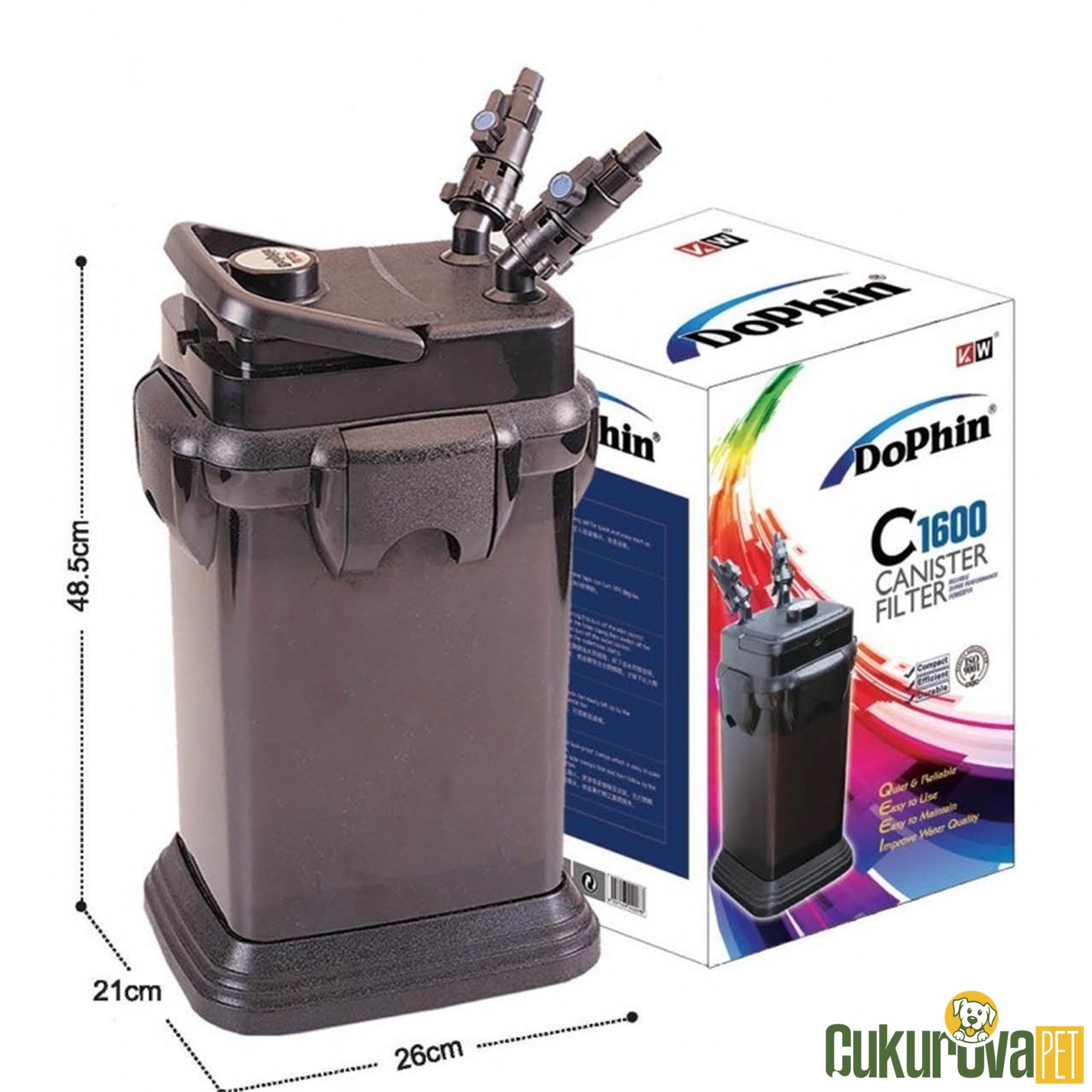 Dophin C1600 Akvaryum Dış Filtre