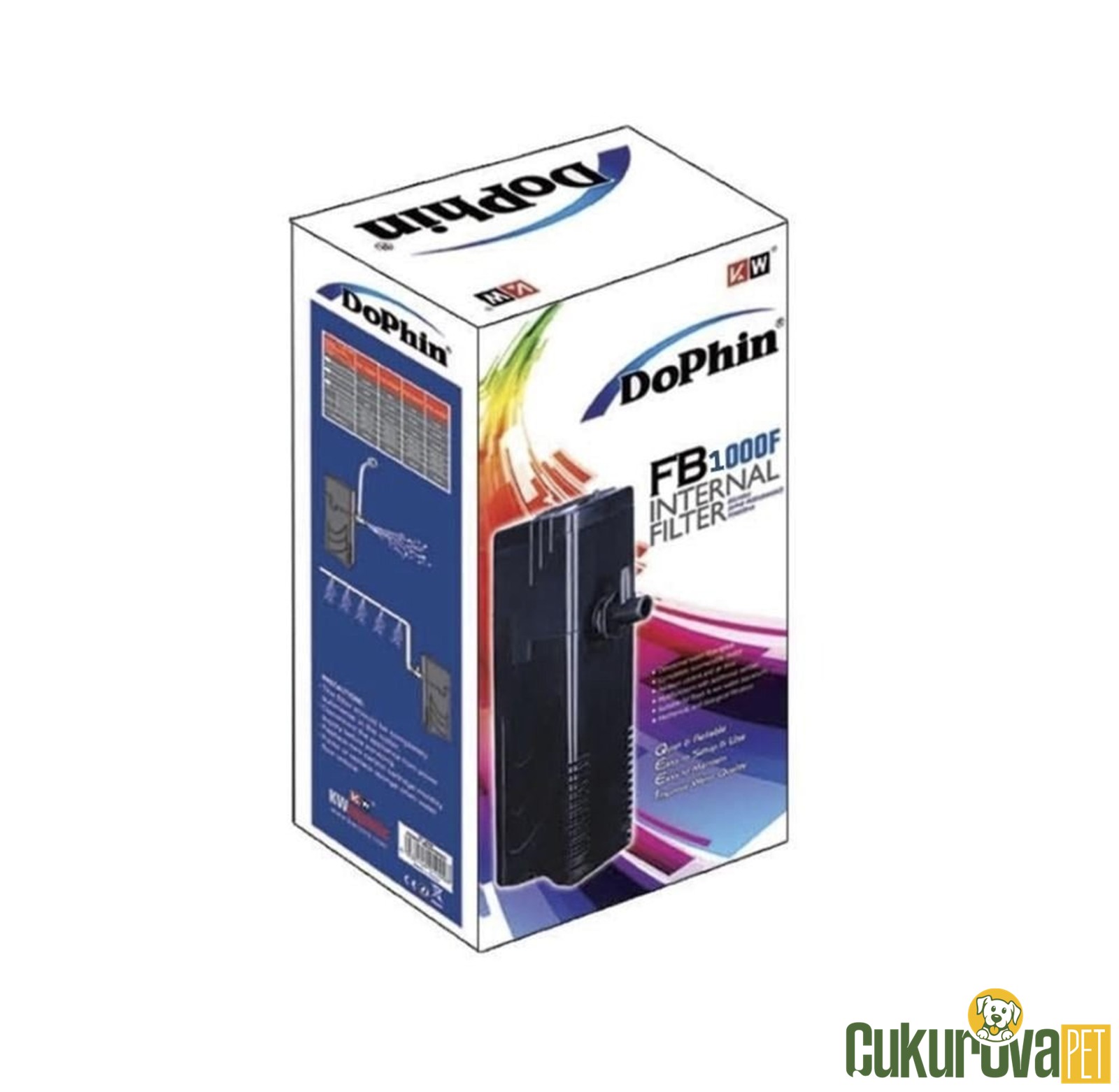 Dophin FB1000 F Akvaryum İç Filtre