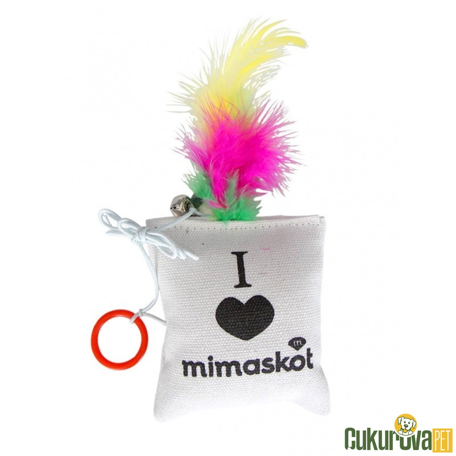 Eastland Tüylü Kedi Oyuncağı 8 x 9 Cm