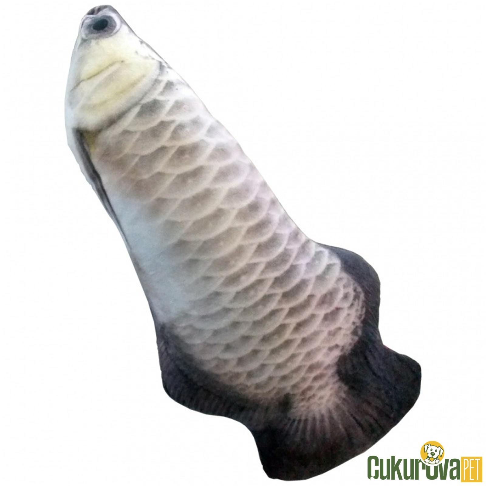 Eastland Gümüş Arowana Peluş Kedi Oyuncağı 40 Cm