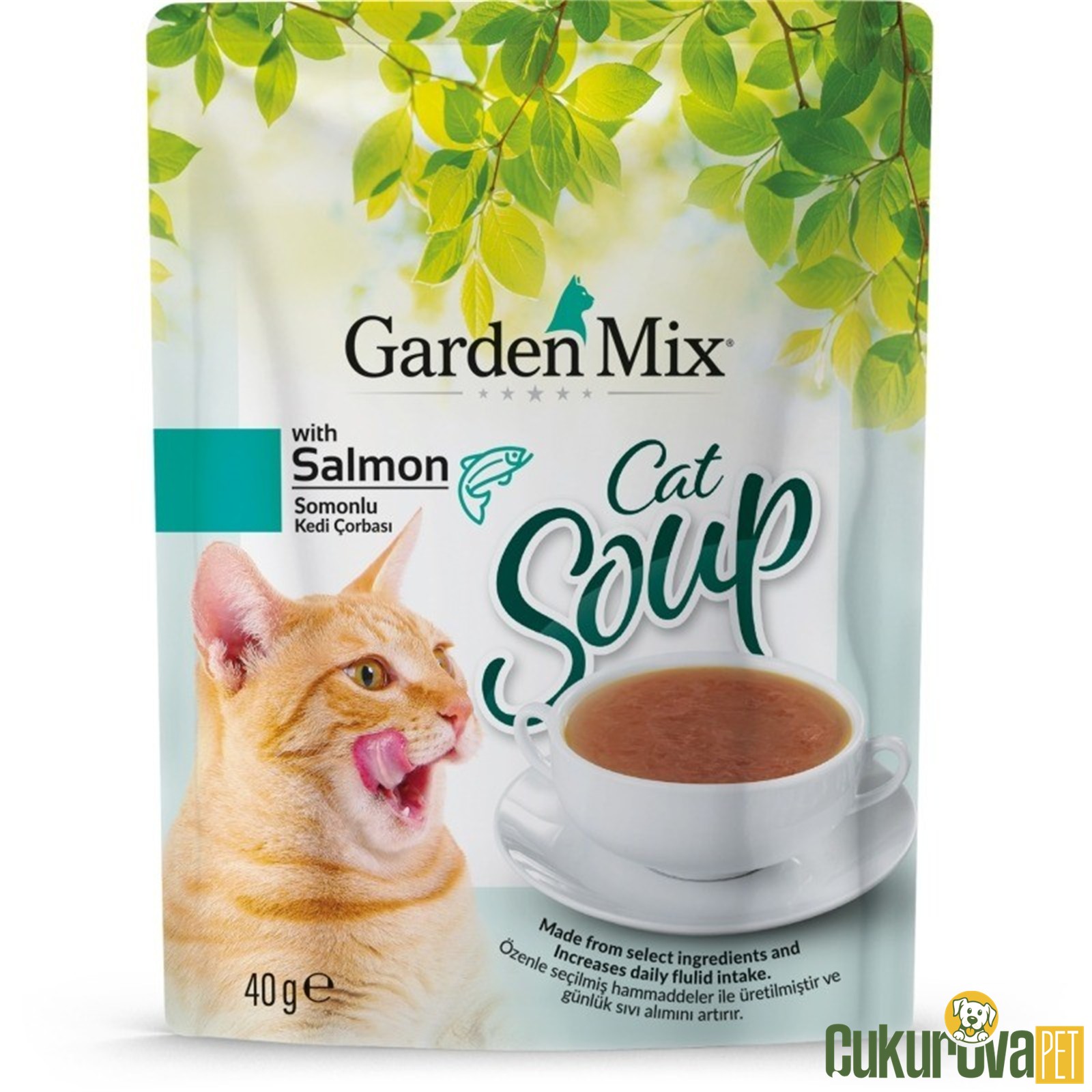 Gardenmix Somonlu Kedi Çorbası 40 Gr