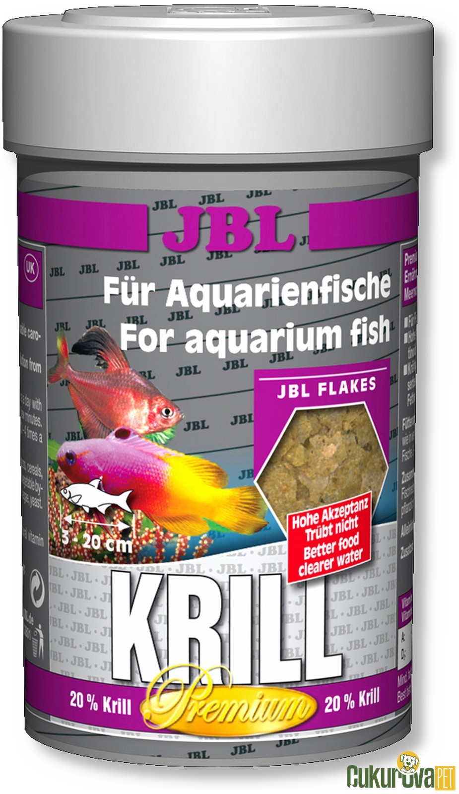 Jbl Krill Pul Yem 100 Ml - 16 Gr
