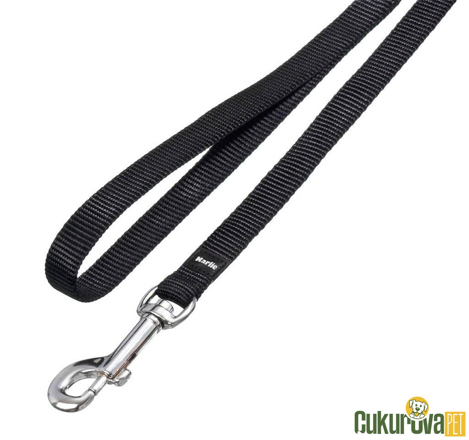 Karlie Köpek Gezdirme Kayışı S Siyah - 100 Cm x 15 Mm