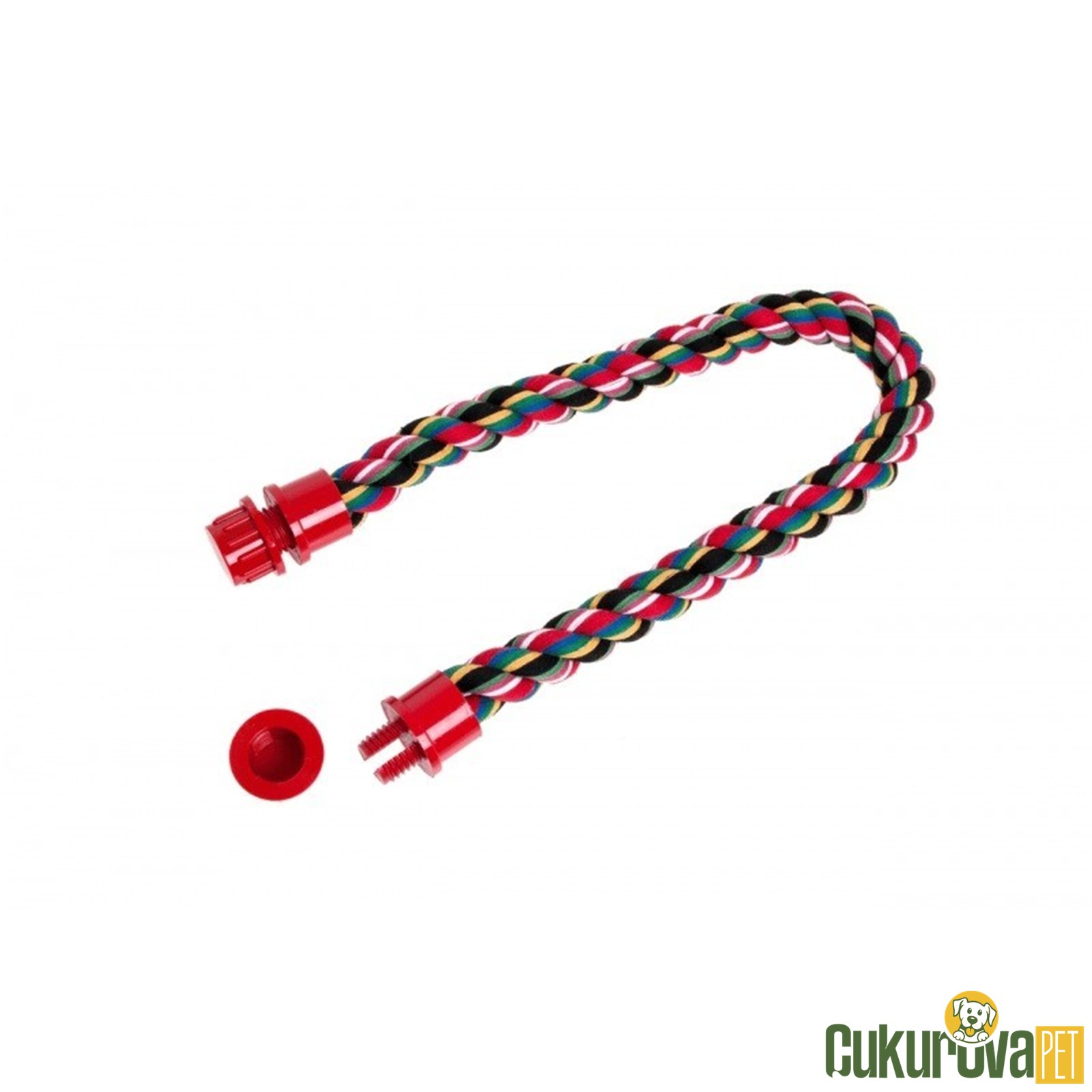 Karlie Bükülebilen Kuş Tüneği Karışık Renkli - 37 Cm