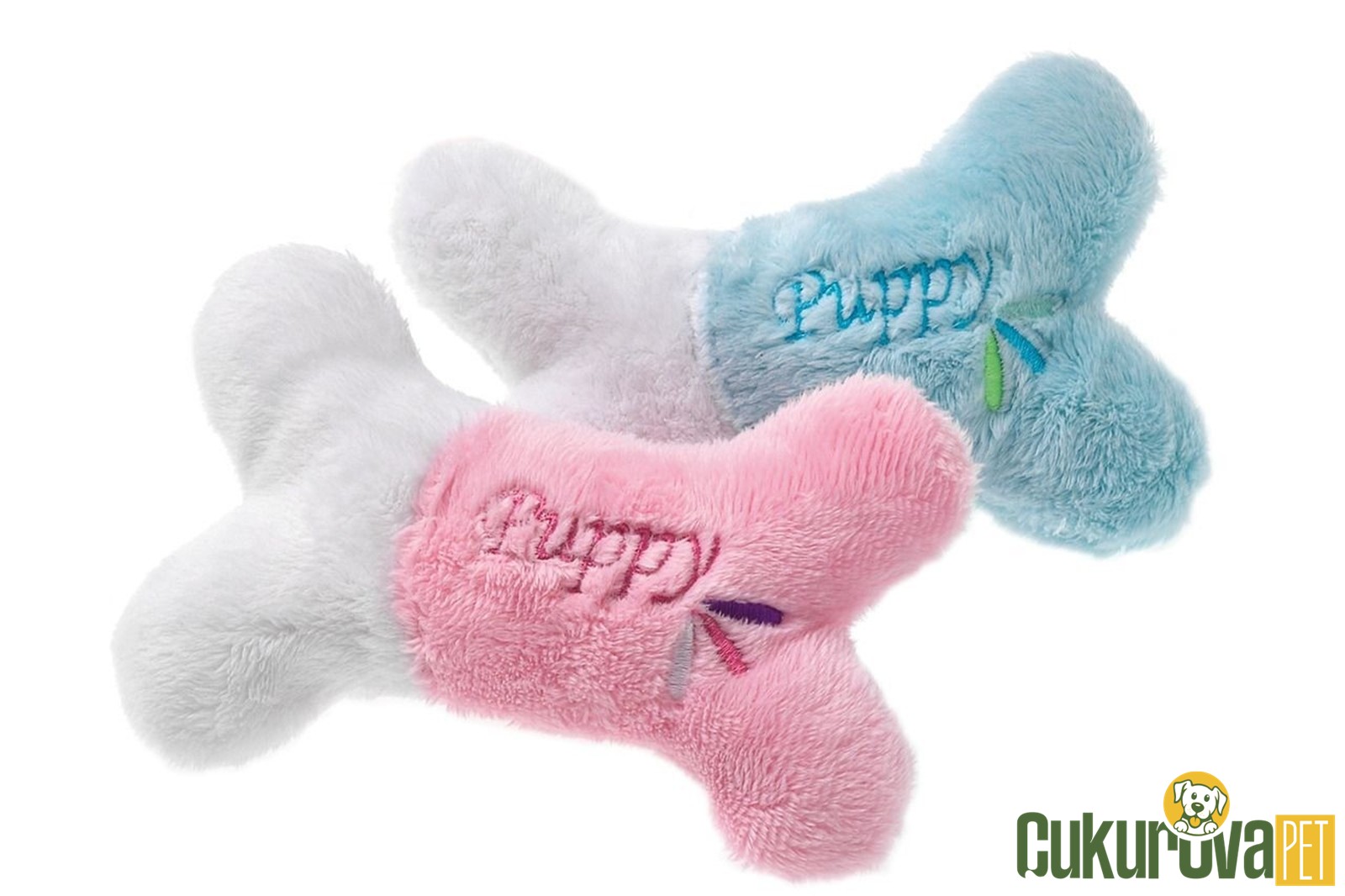 Karlie Peluş Kemik Yavru Köpek Oyuncağı 13 x 9 Cm
