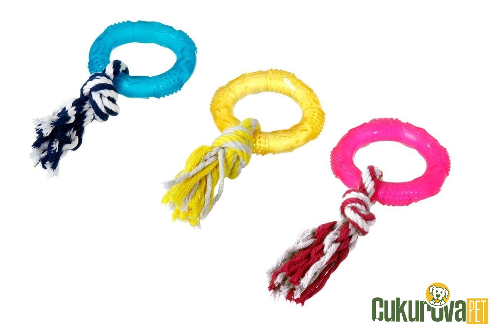 Karlie Stres Halkası Ve Diş İpi Köpek Oyuncağı 8 Cm