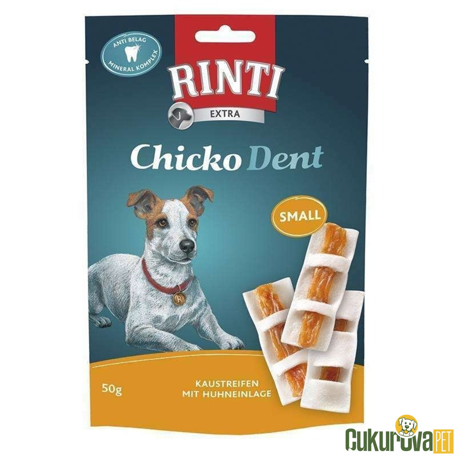 Rıntı Chicko Dent Mini Köpek Ödül Maması 50 Gr