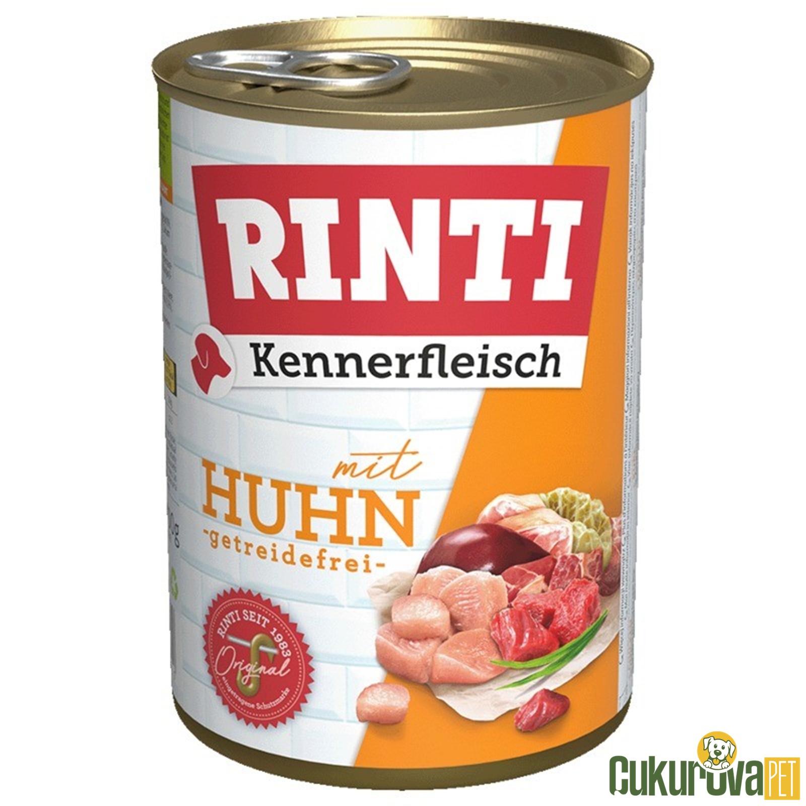Rıntı Tavuklu Gurme Yetişkin Köpek Yaş Maması 400 Gr