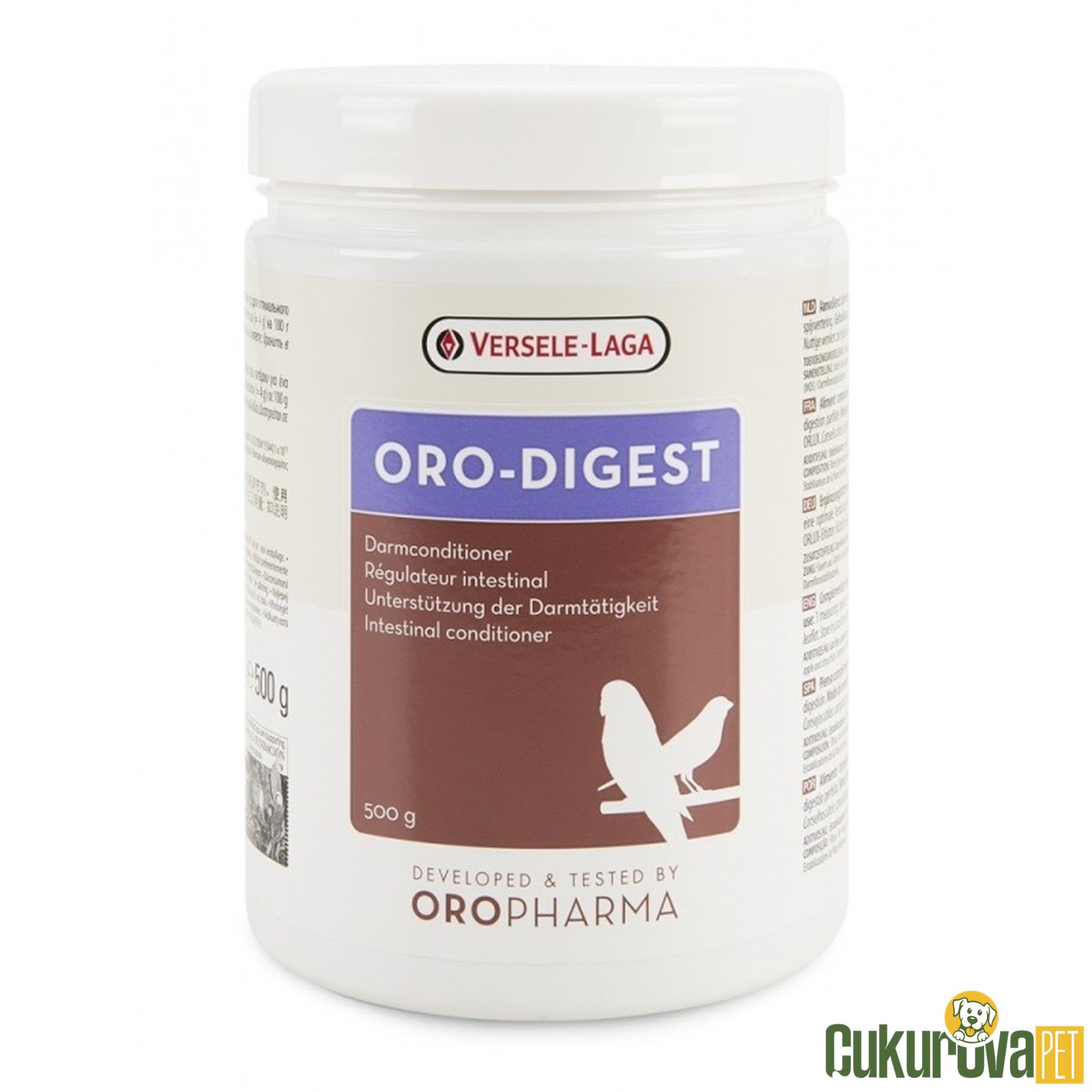 Versele Laga Oropharma Oro-Digest Kuş Sindirim Sistemi Düzenleyici 500 Gr
