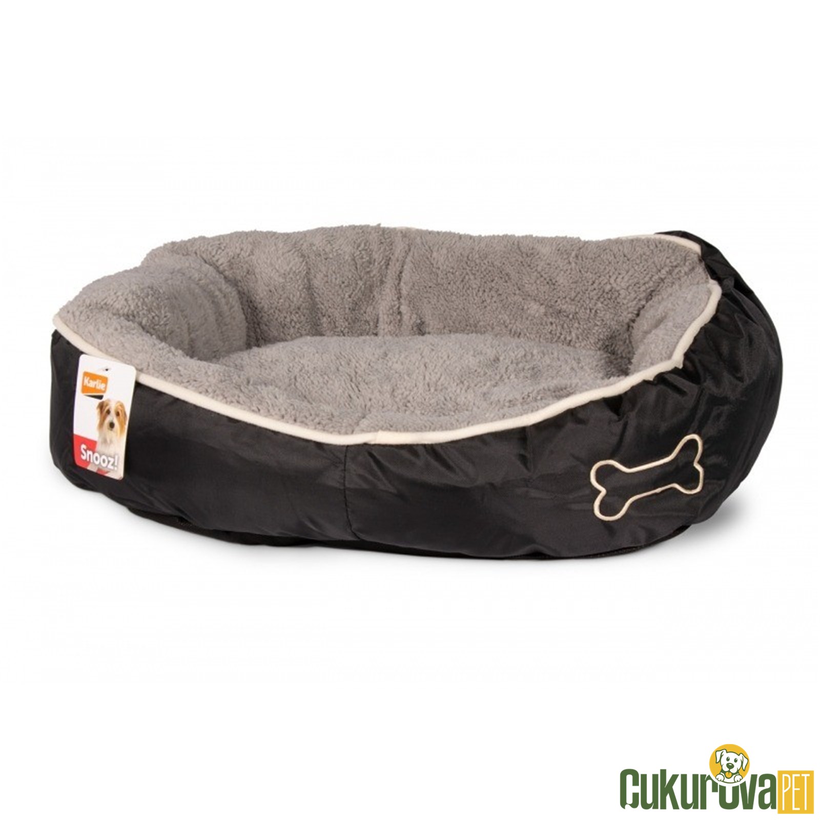 Karlie Kedi & Köpek Yatağı Gri - 73 x 70 x 20 Cm