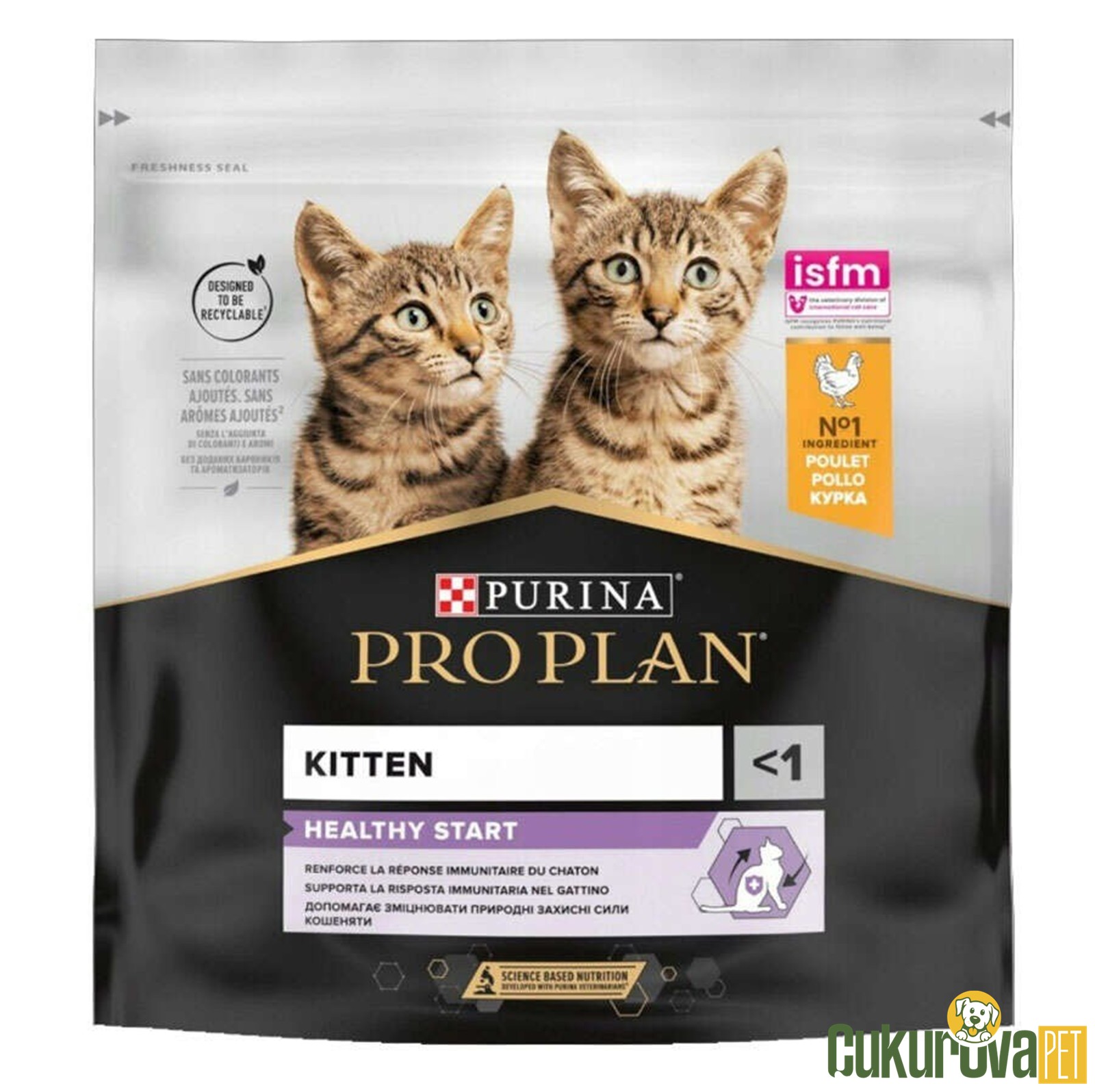 Pro Plan Kitten Tavuklu Yavru Kedi Maması 400 Gr